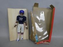 1975 Shindana Toys OJ Simpson Football Super Pro Action Figure