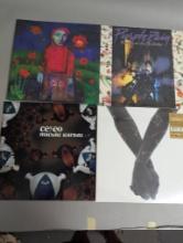 Seven Vinyl Albums Including Thriller Purple Rain Pretty Hate Machine