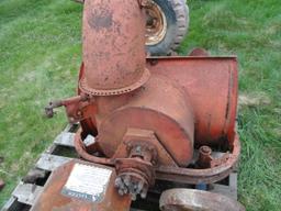 Graverly snow blower attachment