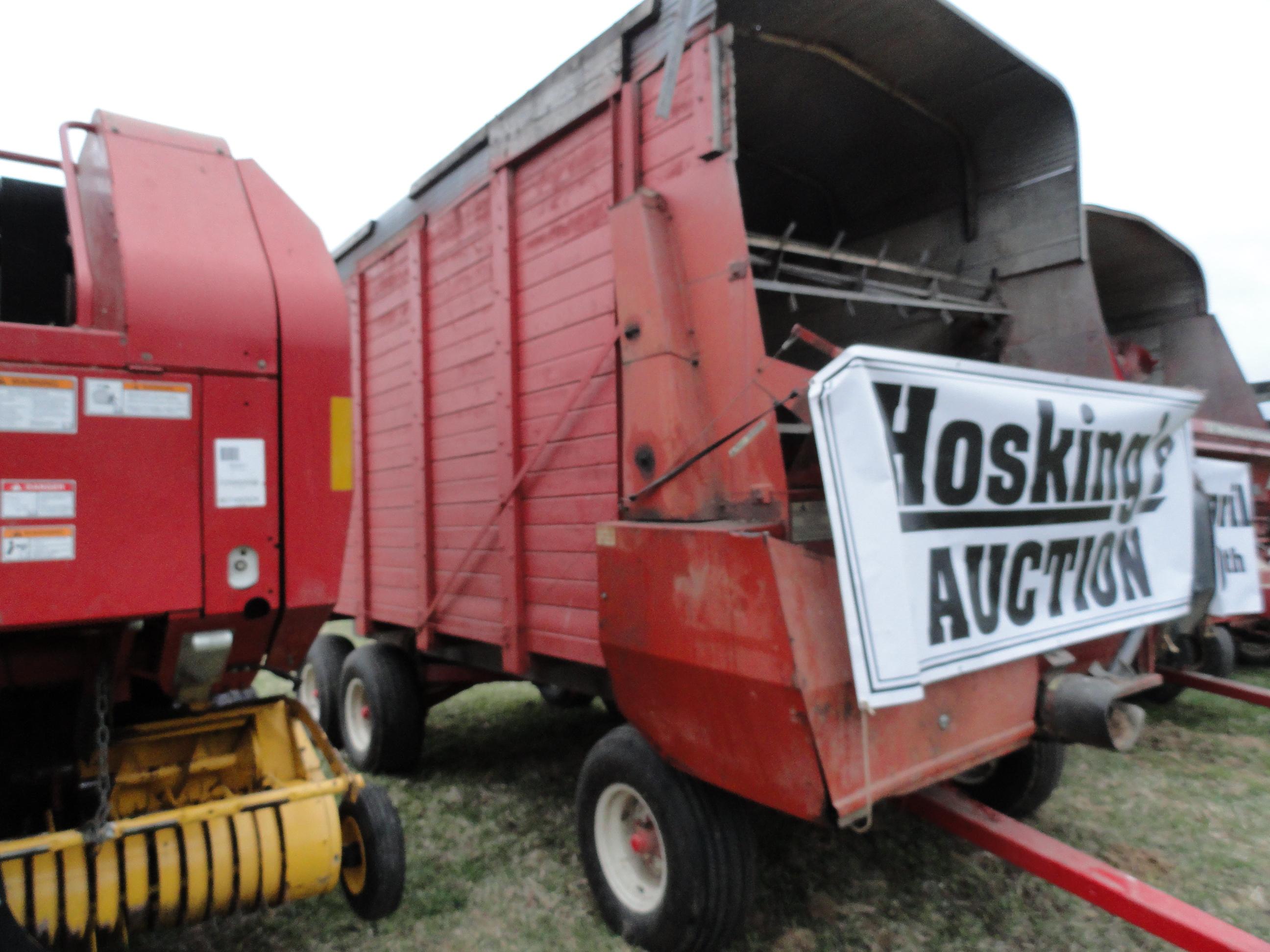 H & S X-L Self Unloading Wagon