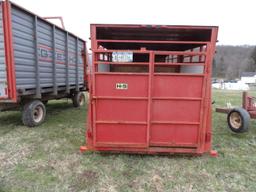 2005 14ft H & S Steel cattle trailer.  Has original certificate of orgin (NO TITLE)