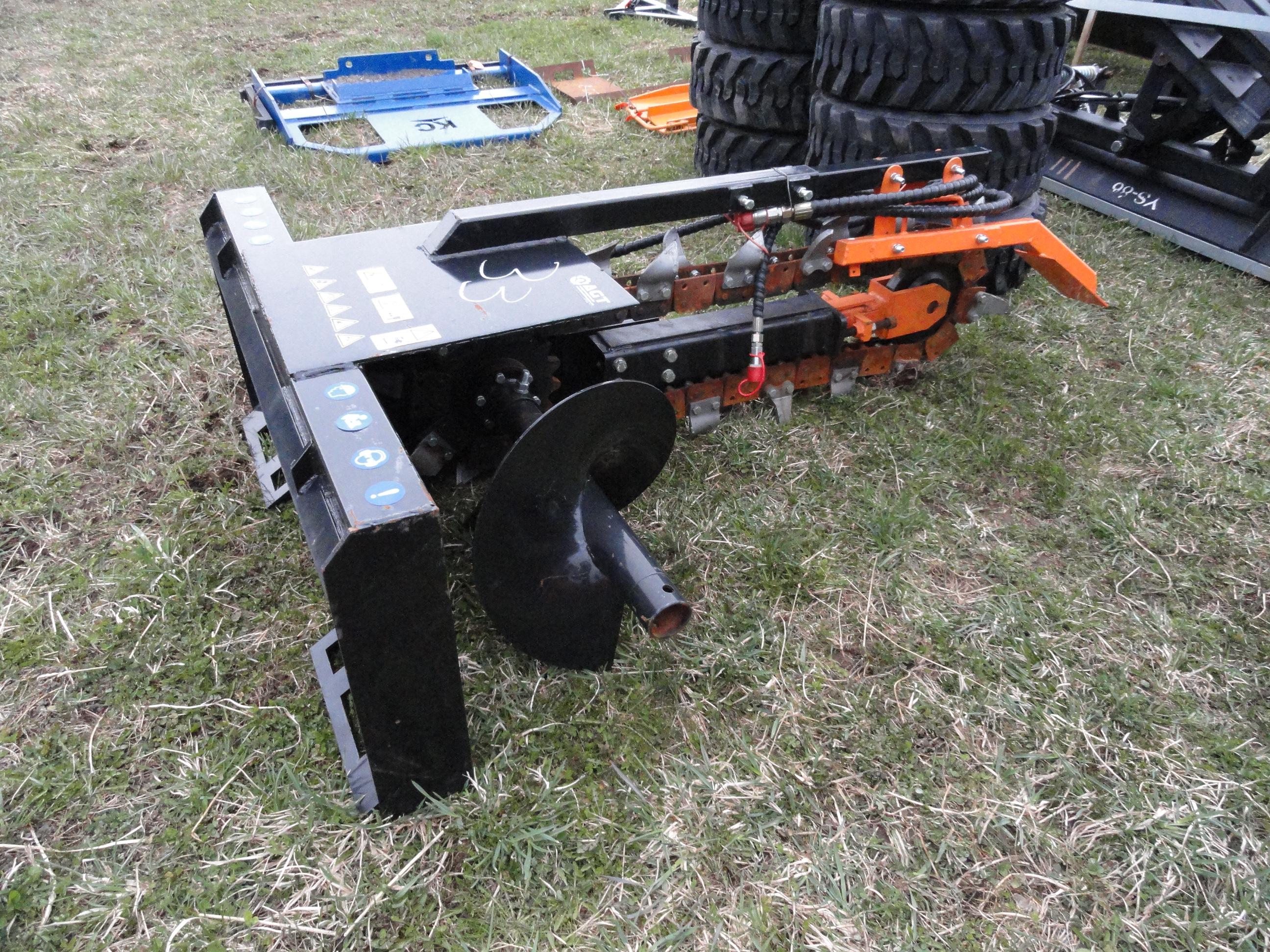 NEW - Mower King quick attach trencher