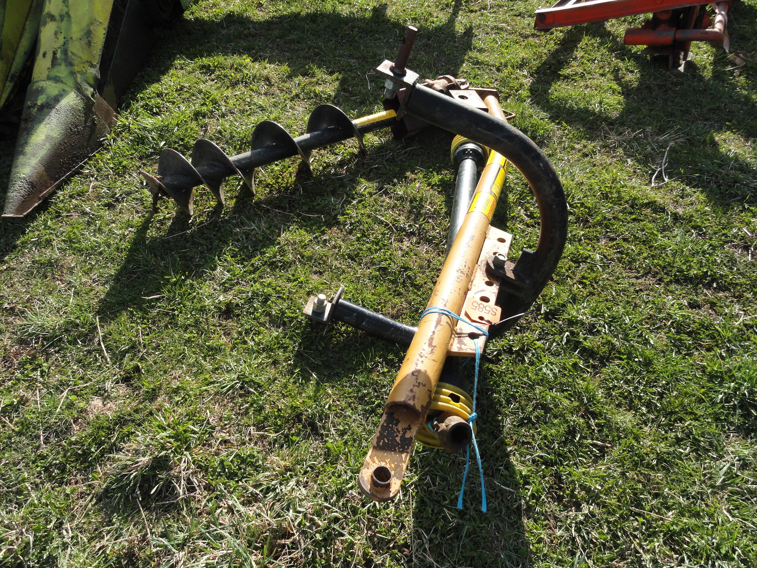 Leinbach 3pt post hole digger with 9" augur.