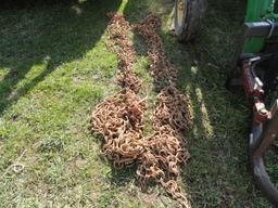Double ring tractor chains