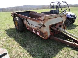New Holland manure spreader.  ROUGH SHAPE.  No shaft