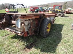 New Holland manure spreader.  ROUGH SHAPE.  No shaft