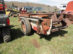 New Holland manure spreader.  ROUGH SHAPE.  No shaft