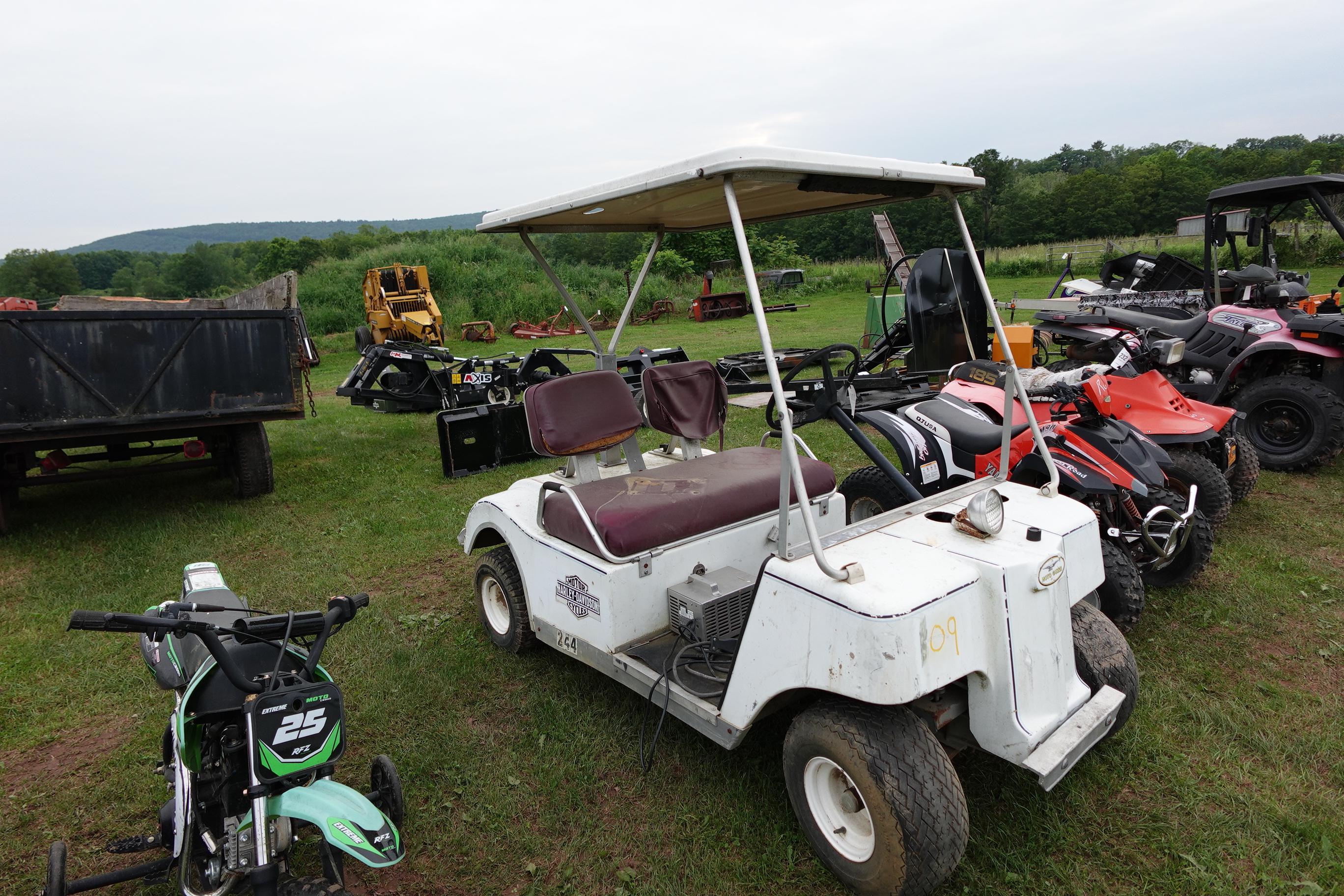 Motoguzzi electric gold cart