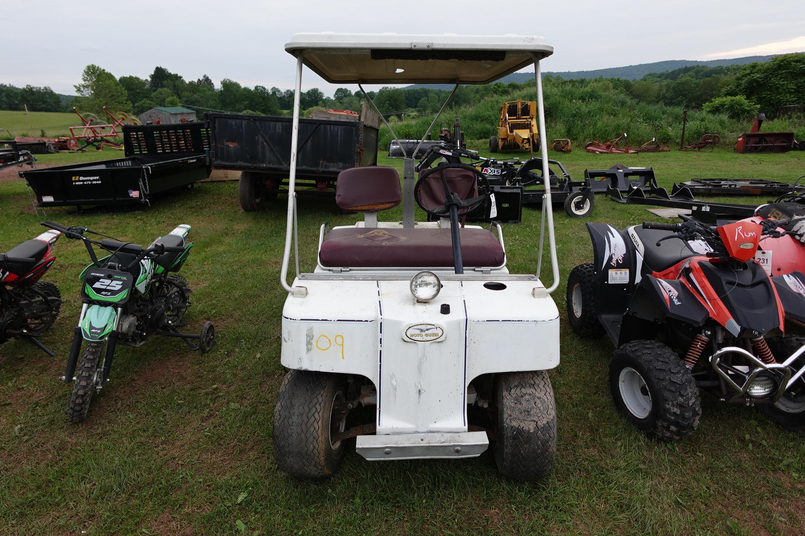 Motoguzzi electric gold cart