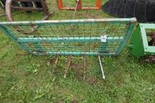 JD style quick attach manure fork