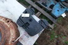 2 New Holland 88IB suitcase weights 2X THE MONEY