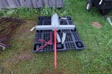 NEW - Worksaver bucket mount bale spear