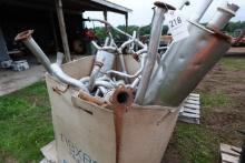 New - Exhaust parts, converters, mufflers and pipe
