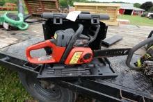 Craftsman chainsaw with case