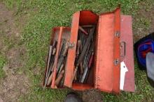 Tool box with tools