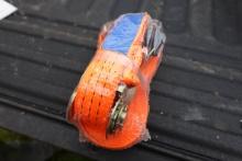 NEW - 1 1/2 in X 27ft ratchet strap