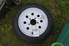 NEW - 4.80-12 tire on wheel