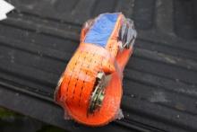 NEW - 1 1/2 in X 27ft ratchet strap