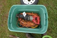 Milwalkee sawzaw - box full of tools