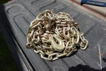 NEW - 5/16 20ft chain.  Hooks on both ends.  Grade 70