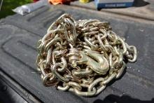 NEW - 5/16 20ft chain.  Hooks on both ends.  Grade 70