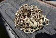 NEW - 5/16 20ft chain.  Hooks on both ends.  Grade 70