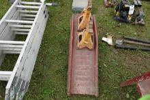 Car ramp and jack stands