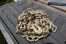 NEW - 5/16 20ft chain.  Hooks on both ends.  Grade 70
