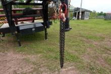 NEW - 5/16 double chain slings.  7ft grad 80
