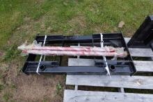 NEW - Future quick attach double prong bale spear