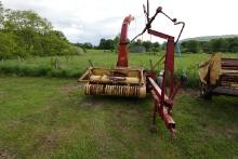 New Holland Super 717 chopper with hay head