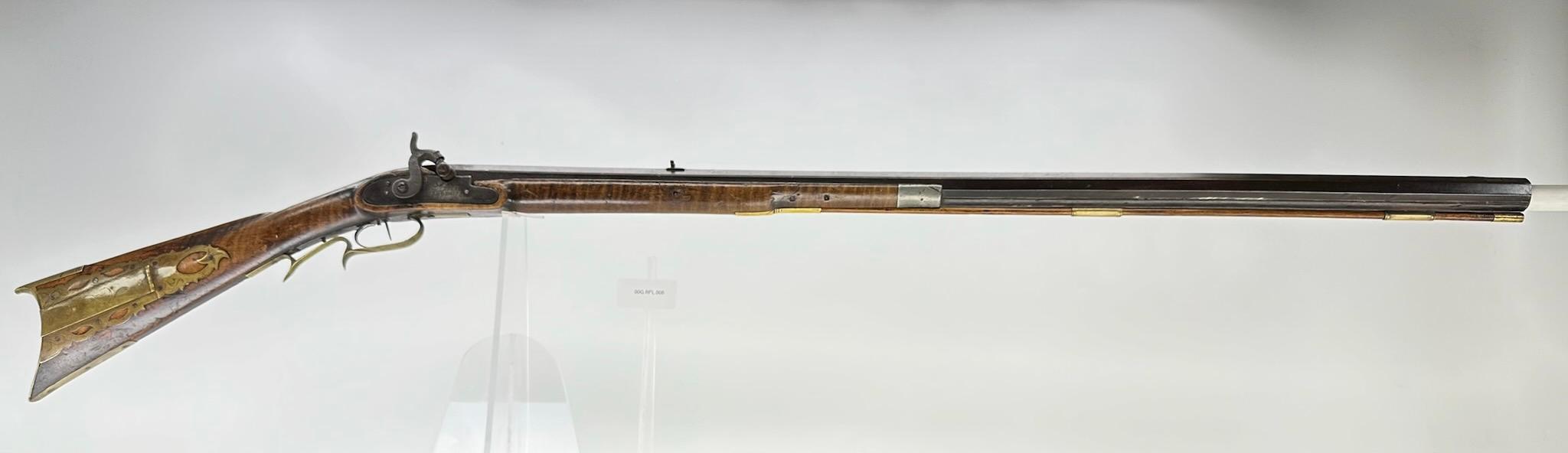 C. 1850 Percussion OH Longrifle by J. Vincent