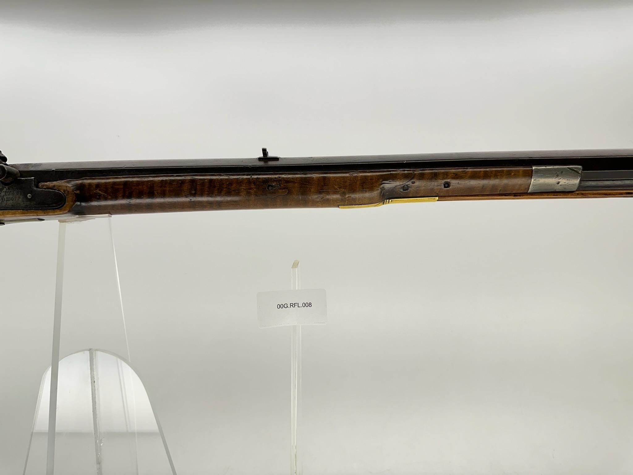 C. 1850 Percussion OH Longrifle by J. Vincent