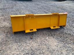 Severe Duty Skid Steer Standard Bucket, (72'', side 12mm, upper 6mm, bottom 6mm, add 3pcs 12mm NM360
