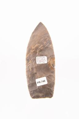 A Large 5-1/4" Late Paleo/Transitional Archaic Blade.