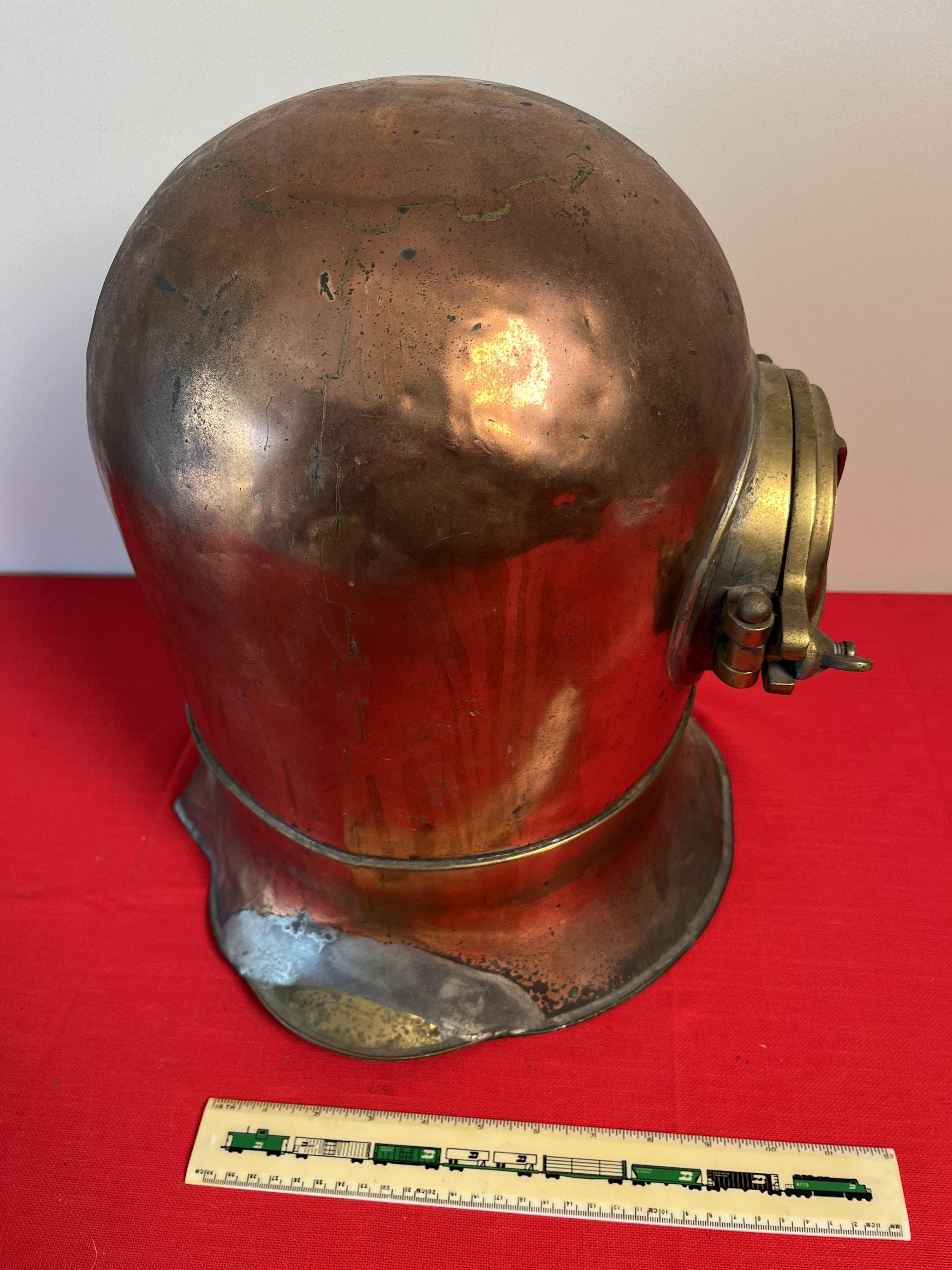 Copper & Brass Divers Helmet