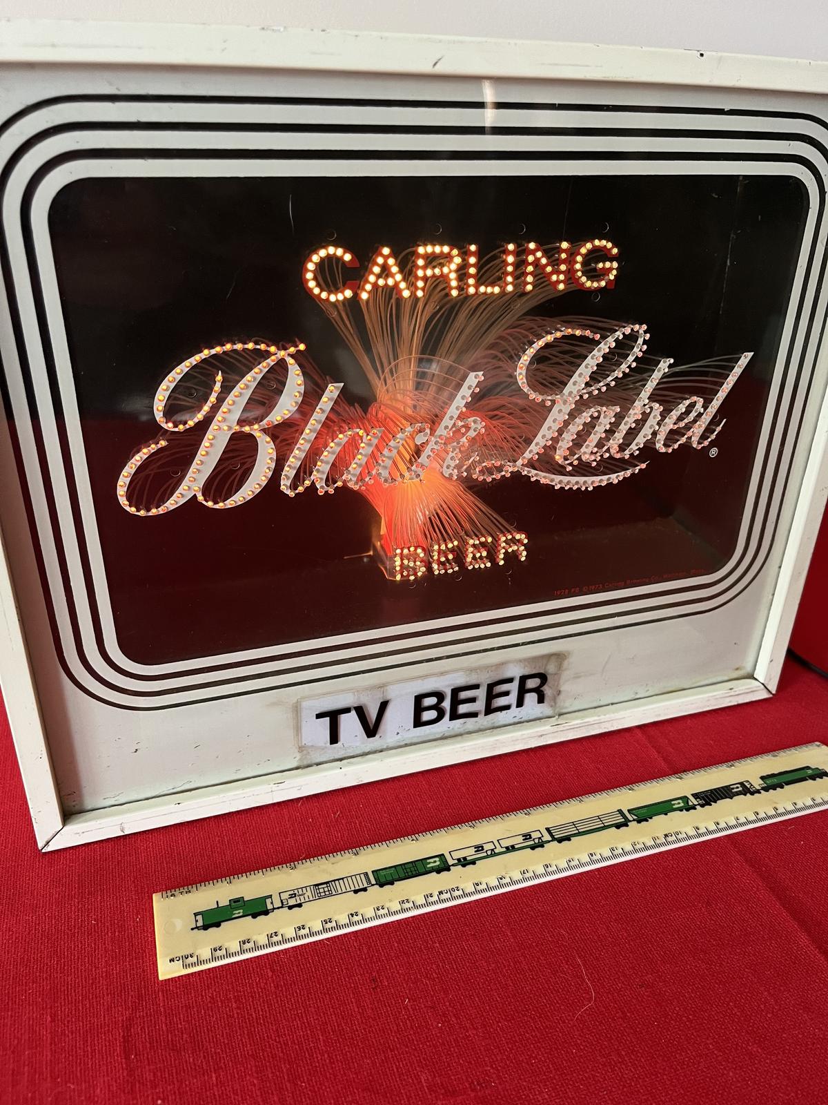 Black Label Carling Beer Electroptics Light