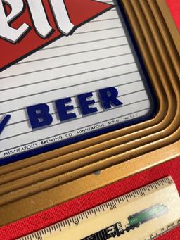 Grainbelt Beer Reverse Glass Sign-No. 531