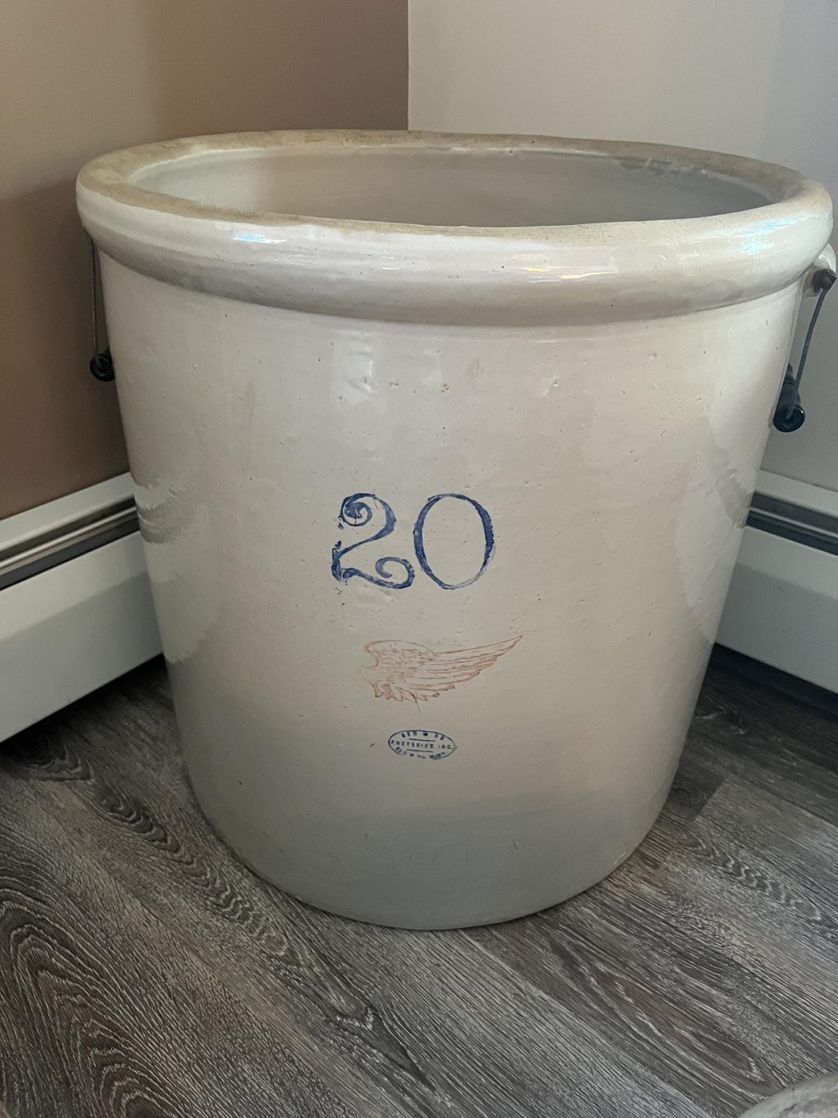 Red Wing 20 Gallon Crock