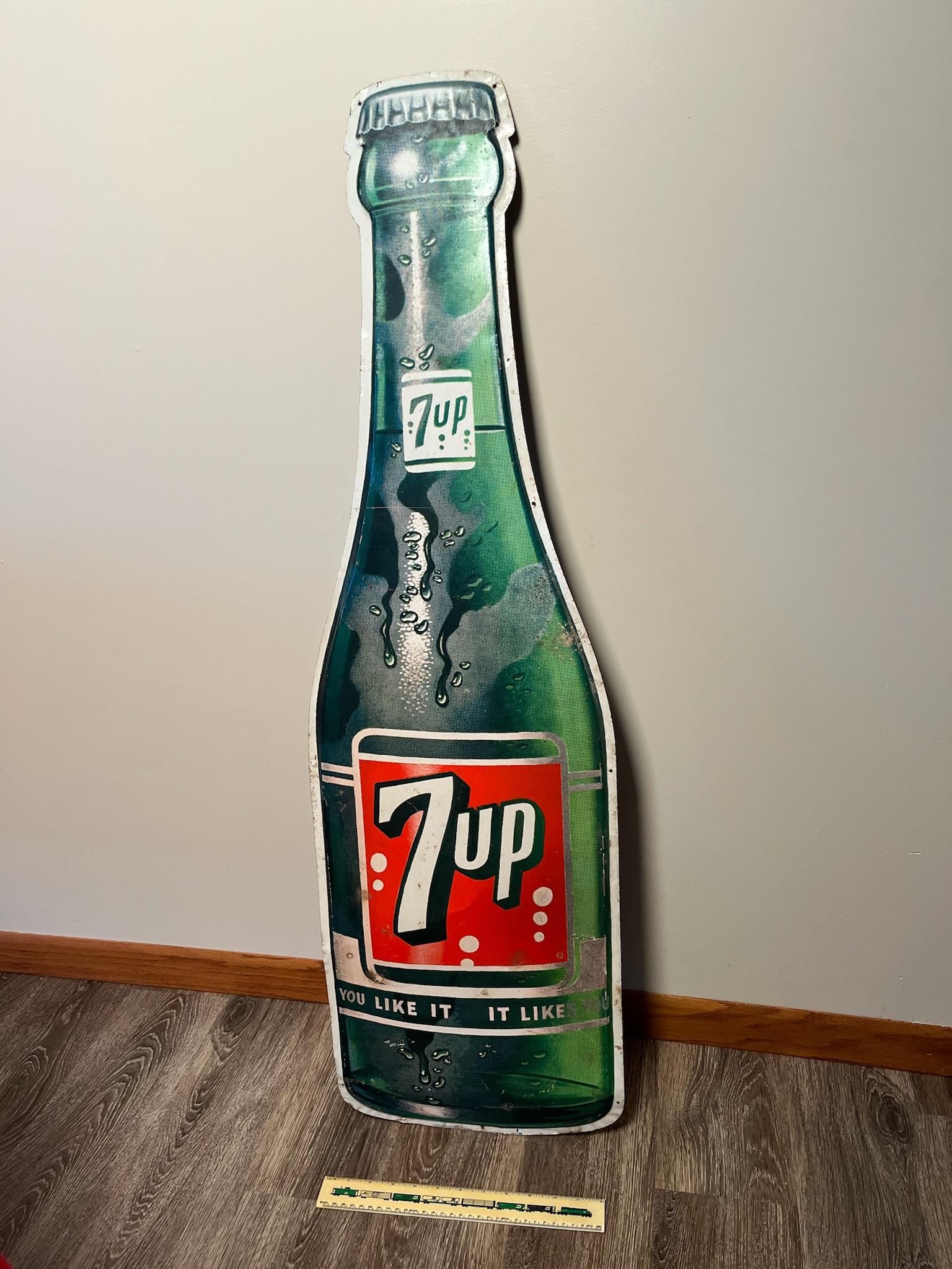 7up Bottle Sign