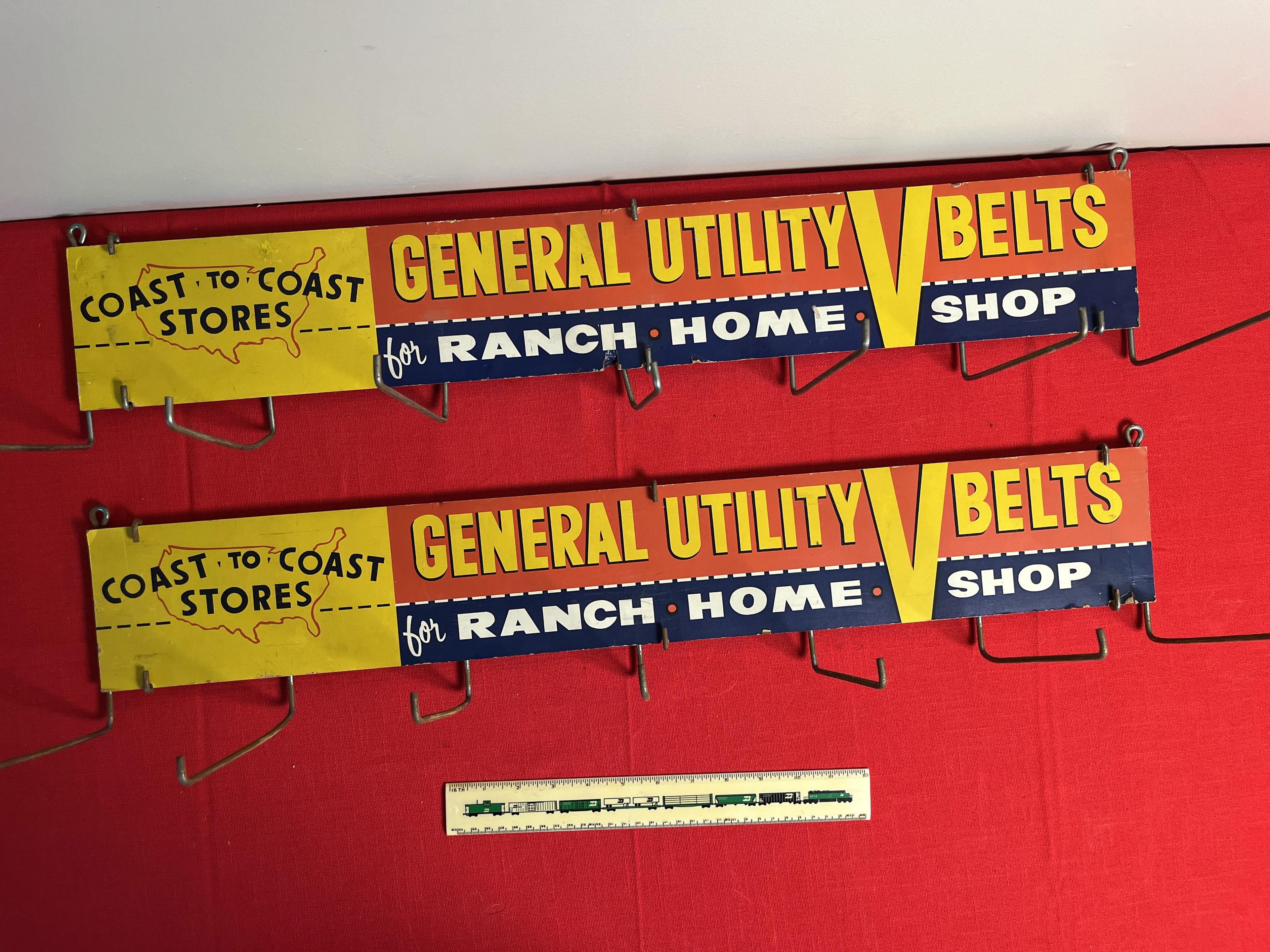 Coast To Coast Stores Utility Belt Store Racks-Lot Of 2