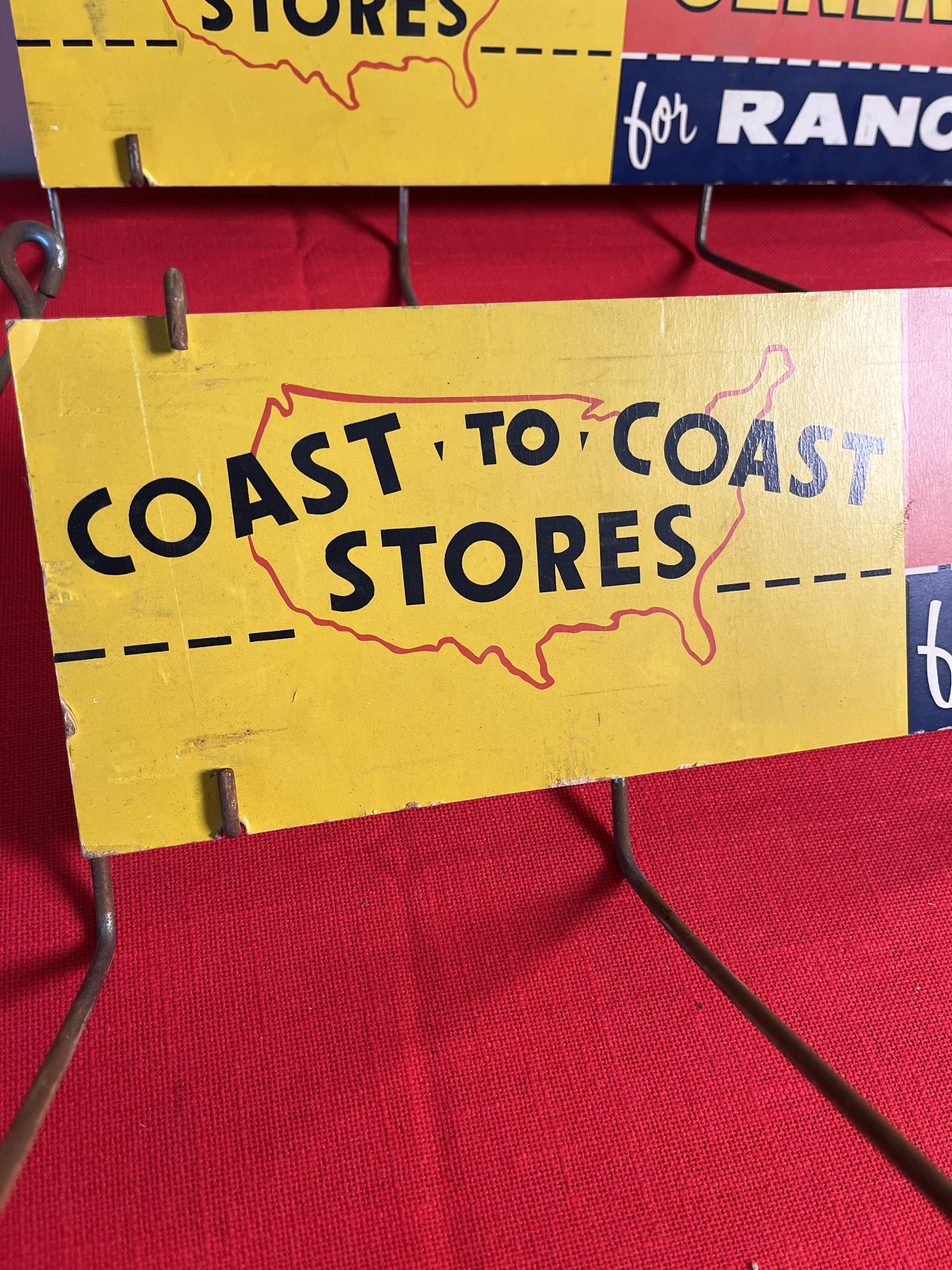 Coast To Coast Stores Utility Belt Store Racks-Lot Of 2