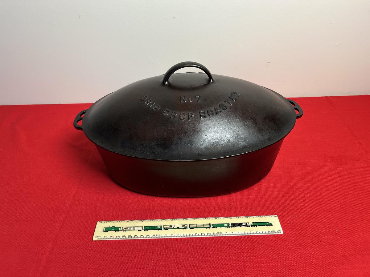 Wagner Ware Oval Drip Drop Roaster