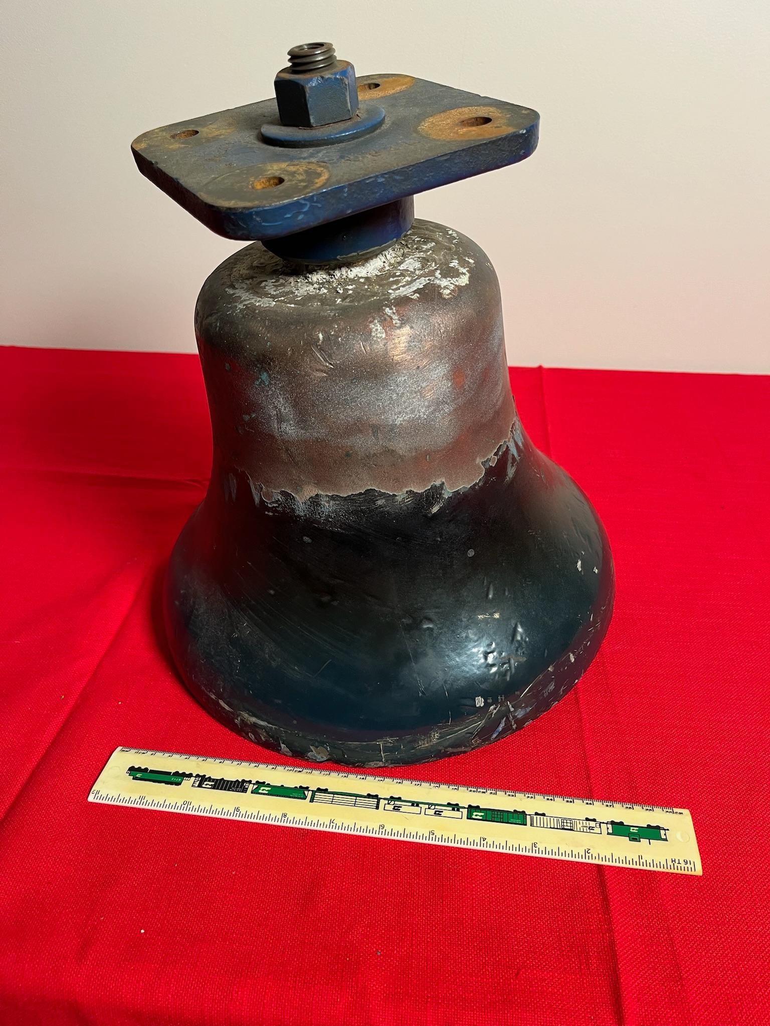 Brass Railroad Bell-Dakota, Minnesota, & Eastern