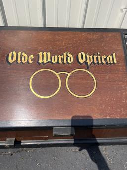 Olde World Optical Optician Test Cabinet