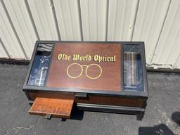 Olde World Optical Optician Test Cabinet