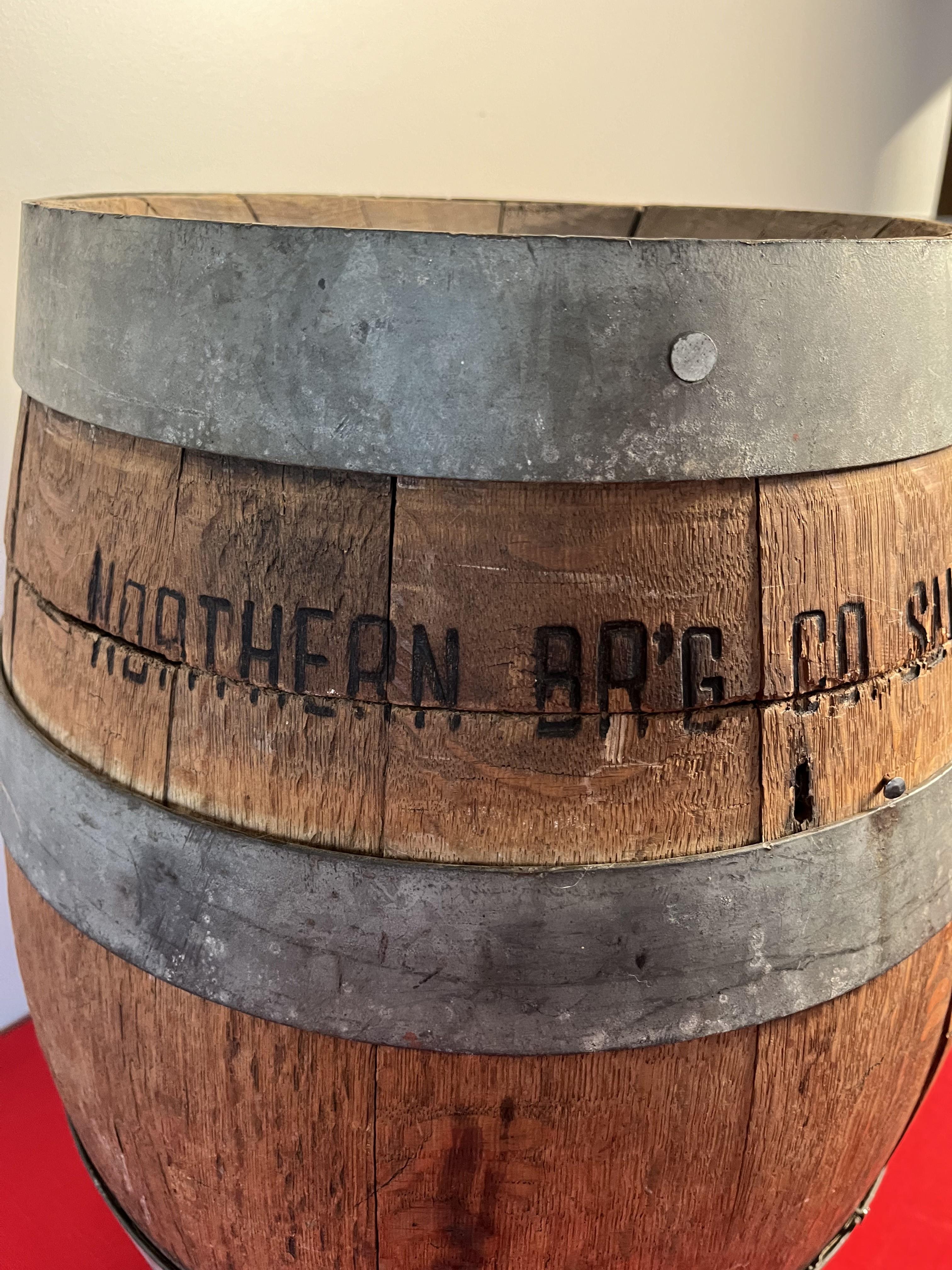 Northern Brewing Co-Wood Beer Keg-Superior, Wi