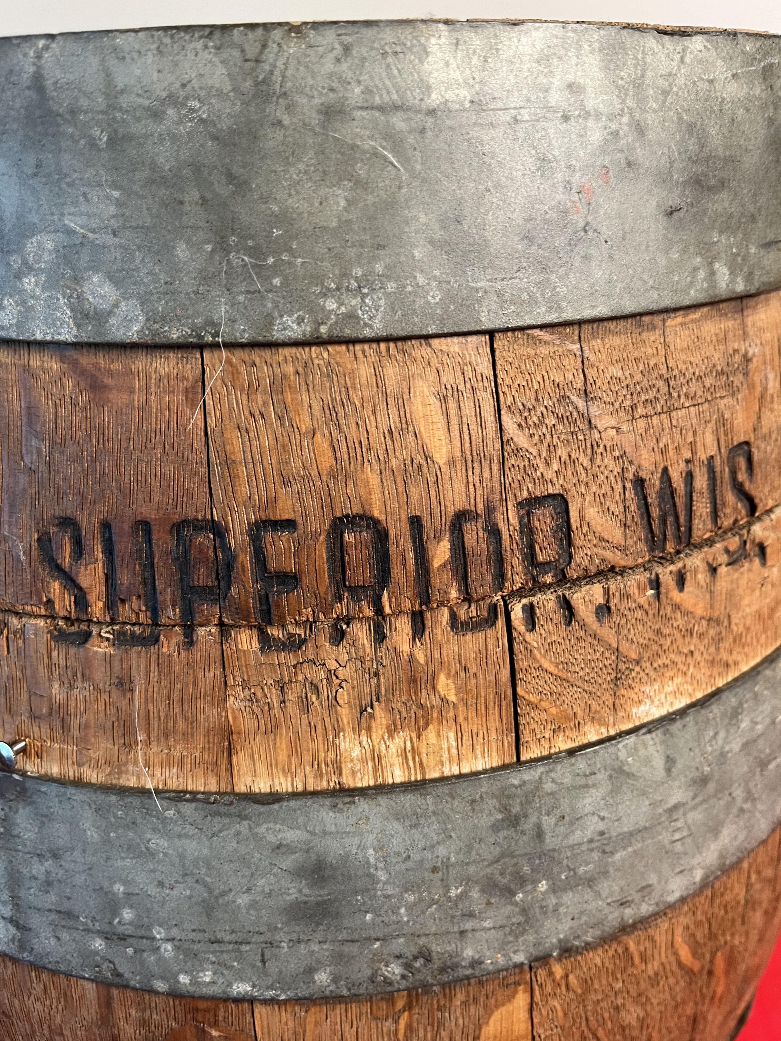 Northern Brewing Co-Wood Beer Keg-Superior, Wi