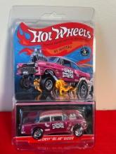 Hotwheels Red Line Club 55 Belair Gasser Candy Striper 2014