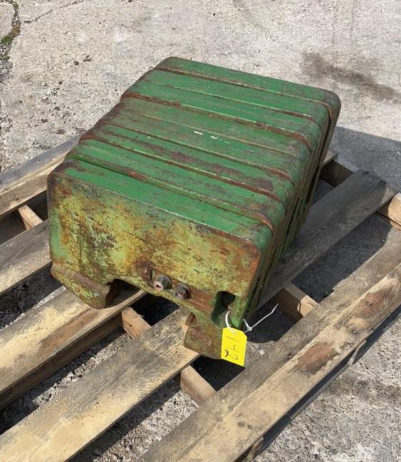 John Deere Suit Case Weights